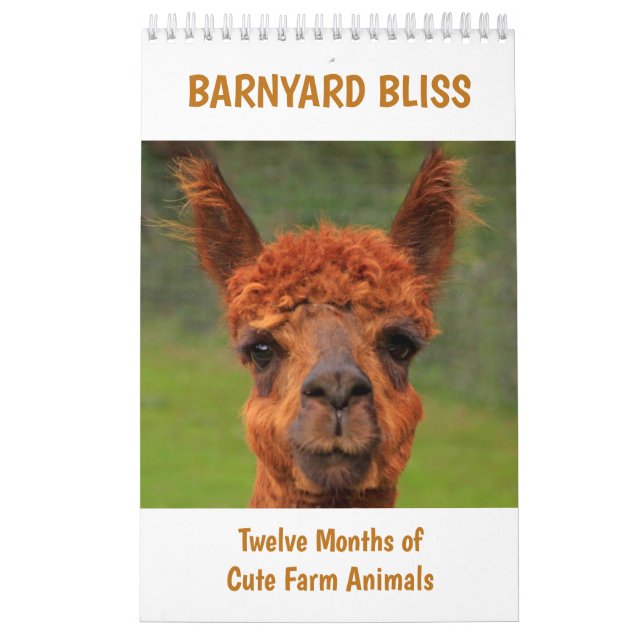Barnyard Bliss Farm Animal Kalender (Titelbild)