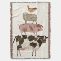 Barnyard Buds - Kuh, Schwein, Schafe und Hen