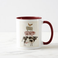 Barnyard Buds - Kuh, Schwein, Schafe und Hen