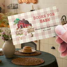 Barnyard Farm Animals Books for Baby Showgame