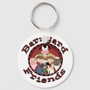 Barnyard-Freund-T-Shirts und Geschenke Schlüsselanhänger
