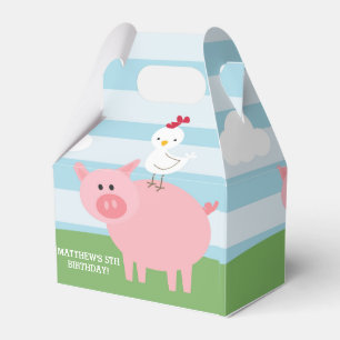 Barnyard-Geburtstags-heftiger Geschenkschachtel
