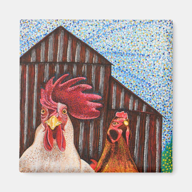 Barnyard Gothic Magnet (Vorne)