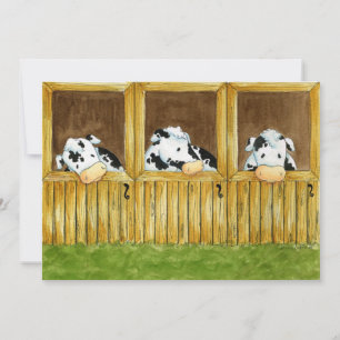 Barnyard-Weinstock-Einladung Einladung