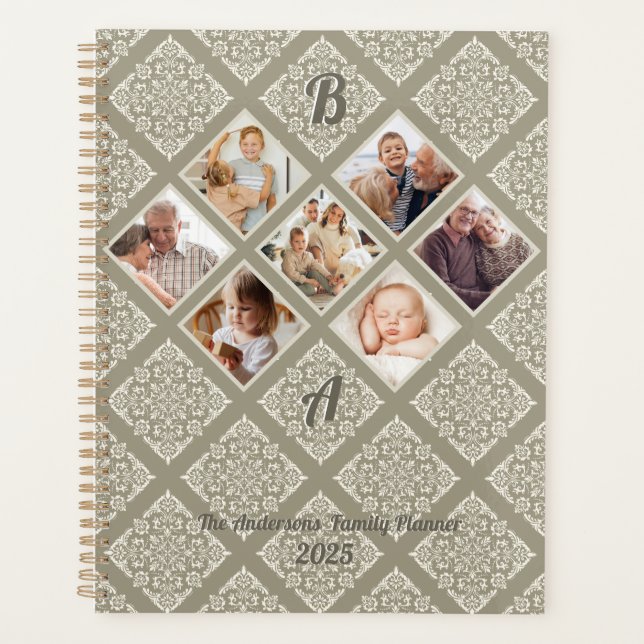 Barock 7 Foto Collage Planner Planer (Vorderseite)
