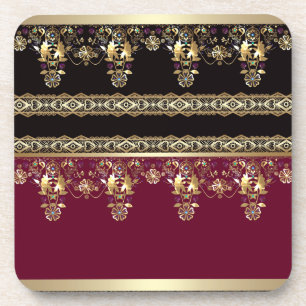 Barock-Arabic Getränkeuntersetzer
