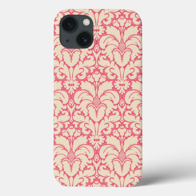 Barock Damask Background 2 Case-Mate iPhone Hülle (Rückseite)