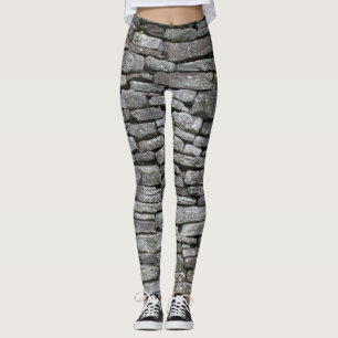 Barock Damast: Luxuriöses Blumenmuster Leggings