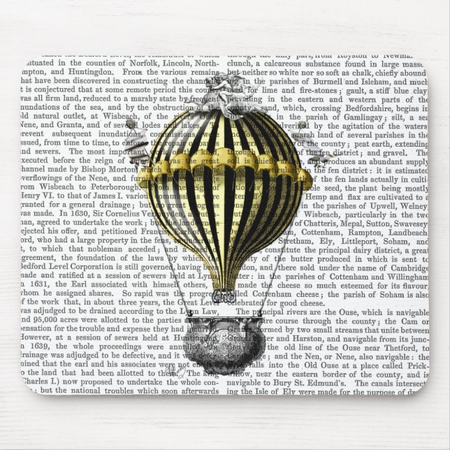 Barock Fantasy Ballon 3 Mousepad (Vorne)