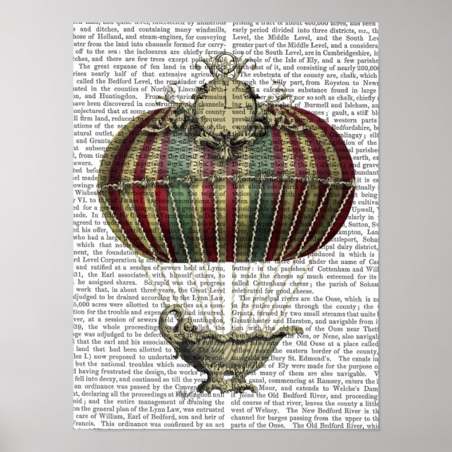 Barock Fantasy Balloon Poster (Vorne)