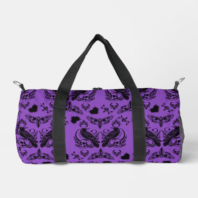 Barock-Gotik-Muster Duffle Bag (Vorderseite)