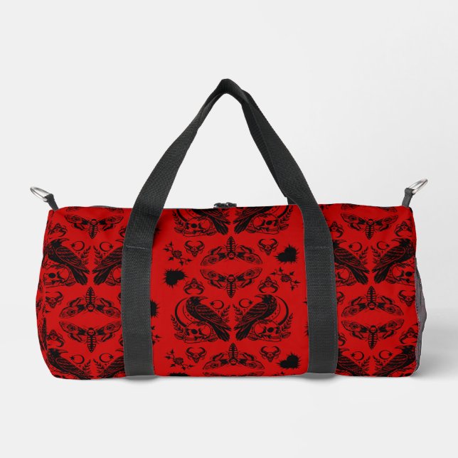 Barock-Gotik-Muster Duffle Bag (Vorderseite)
