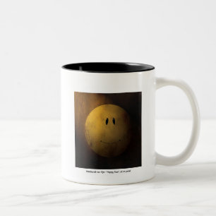 Barock-Happy-Gesicht Zweifarbige Tasse