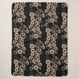 Barock Inspiriert Botanische Weichpinke und Grüntö Sherpadecke