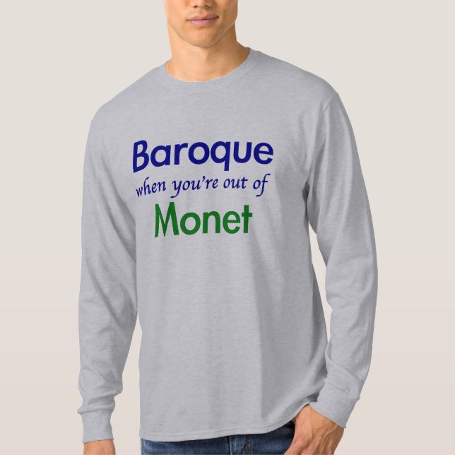 Barock - Monet T-Shirt (Vorderseite)