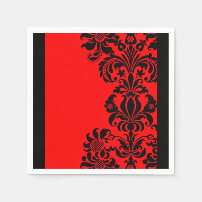 Barock-Party-Servietten Serviette (Vorderseite)
