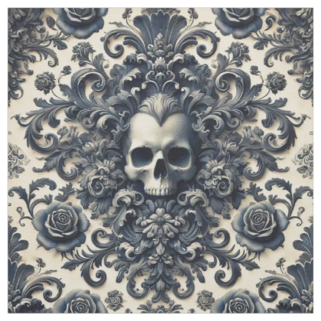 Barock Punk - Gothic Statement Tile Stoff (Muster)