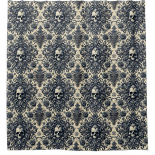 Barock Punk - Gotisches Viktorianisches Design Duschvorhang