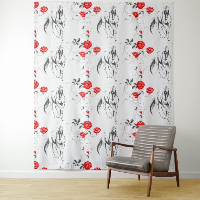 Barockband Wandteppich (Beispiel)