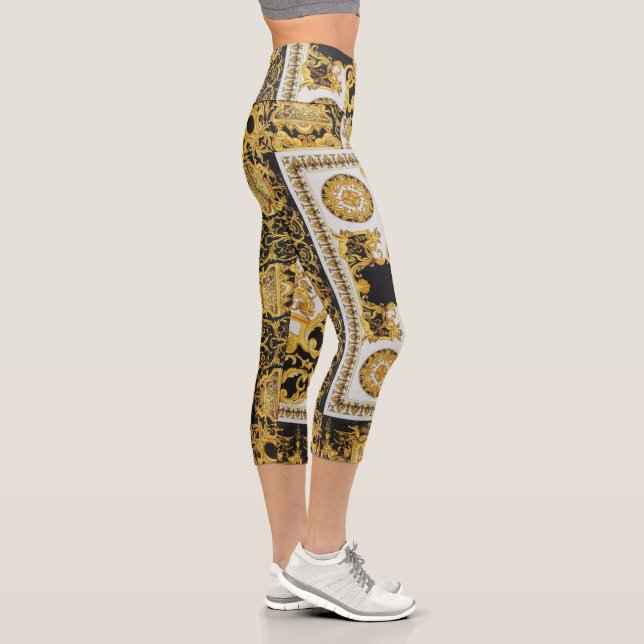 Barockdesign Capri Leggings (Rechts)