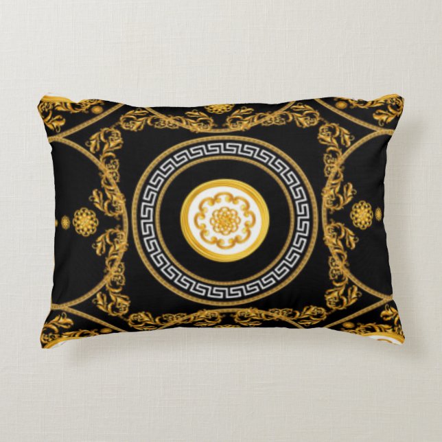 Barockdesign Dekokissen (Vorderseite)
