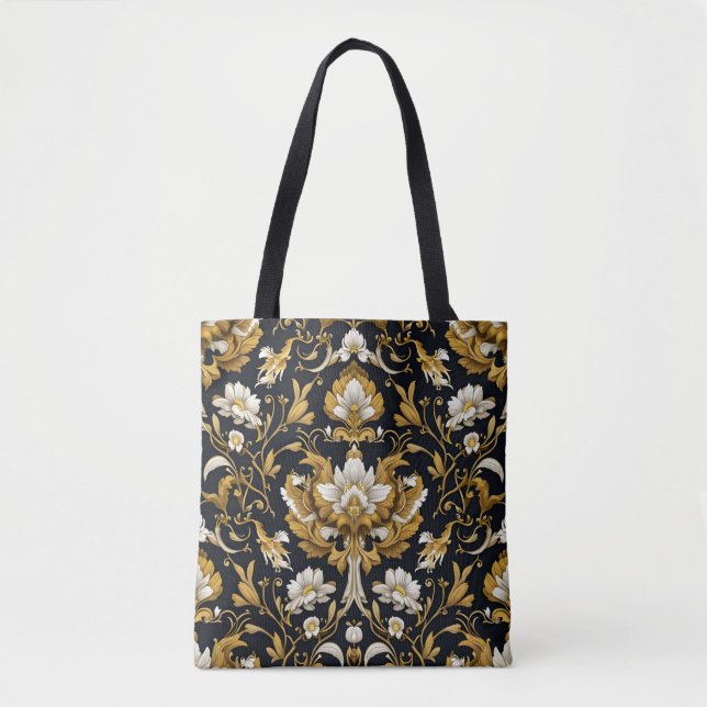 Barocke Blumen Tasche (Vorderseite)