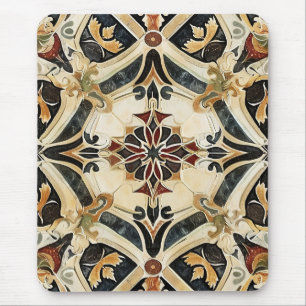 Barocke Blumenharmonie Mousepad