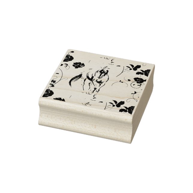 Barocke Briefmarke Gummistempel (Stempel)