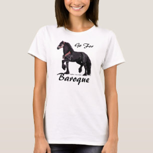 Barocke friesische Shirts, kundengerecht T-Shirt