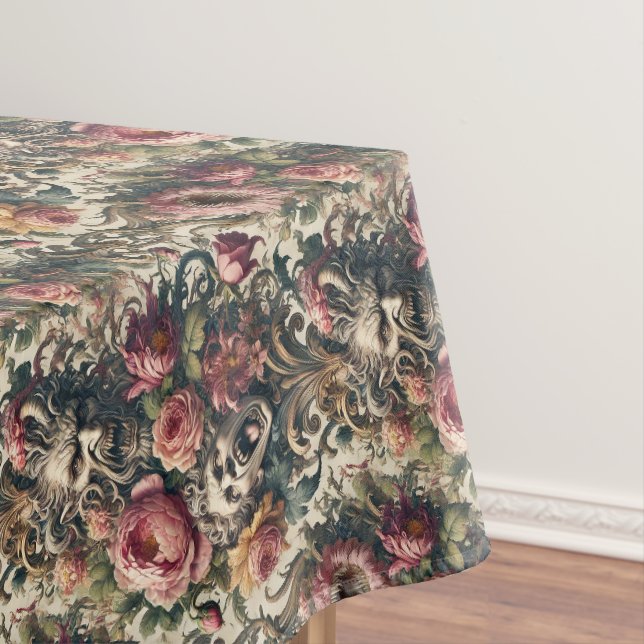 Barocke Hungerschmerzen – Gothic Medium Pattern Tischdecke (Beispiel)