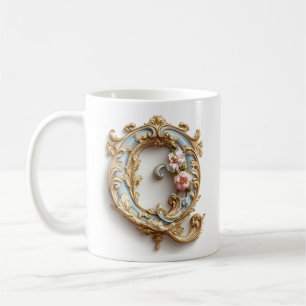 Barocke 'Q'-Tasse für eine Kaffeeprinzessin Kaffeetasse