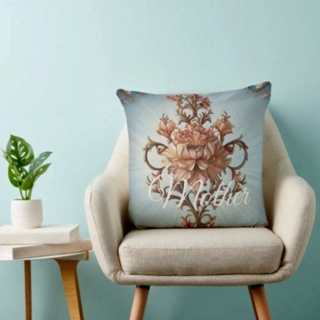Barocke Rose  Kissen (Cozy throw pillow that reminds Mom she’s loved—perfect Mother’s Day home accent.)
