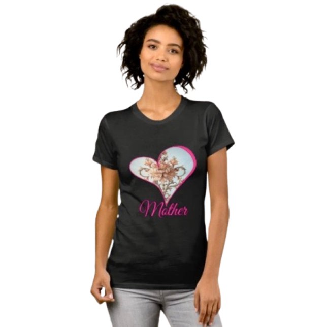 Barocke Rose   T-Shirt (Treat Mom in style—this comfy women’s tee makes the perfect heartfelt Mother’s Day gift.
)