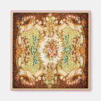Barocke Viktorianische Rose mit Blumenmotiven