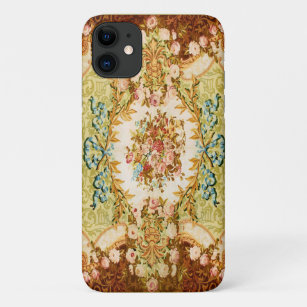 Barocke Viktorianische Rose mit Blumenmotiven, ros Case-Mate iPhone Hülle