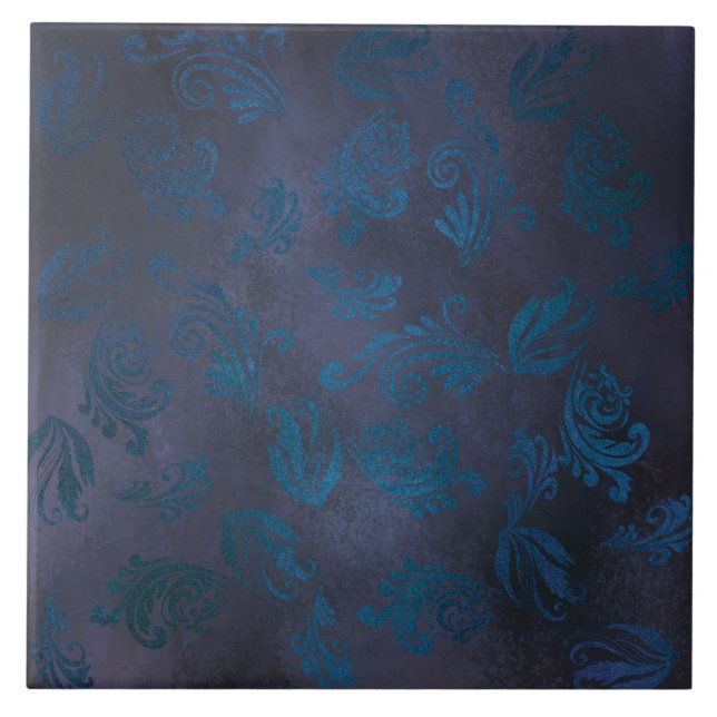 barocken fliese (Vorderseite)