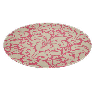 Barocker Artdamasthintergrund 2 Schneidebrett