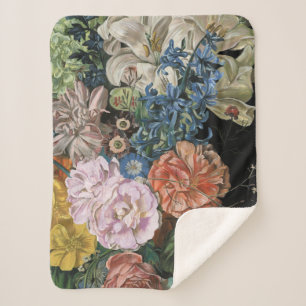 Barocker Blumenstrauß Sherpadecke