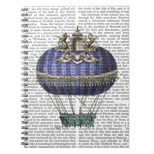 Barocker Fantasie-Ballon 5 Notizblock