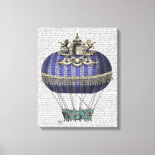 Barocker Fantasie-Ballon Leinwanddruck