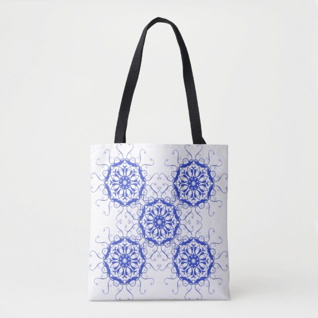 barockes Artblauelement Tasche (Vorderseite)
