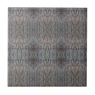Barockes Baumrindenmuster 4,25 Quadrat Fliese