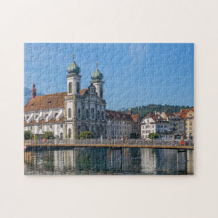 Barockkirche, Luzern Schweiz Reisen
