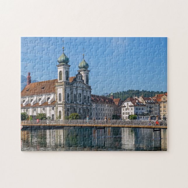 Barockkirche, Luzern Schweiz Reisen (Horizontal)