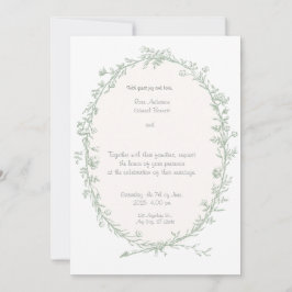 Barockrahmen - Einladung zur Hochzeit