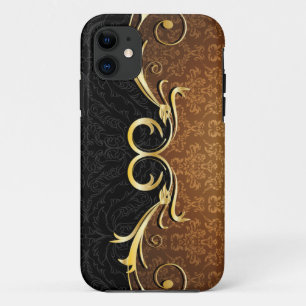 Barockrollen und Damast Case-Mate iPhone Hülle