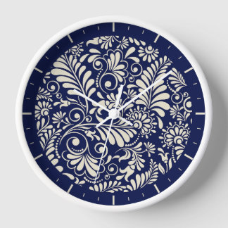 Barockstil der Wanduhr