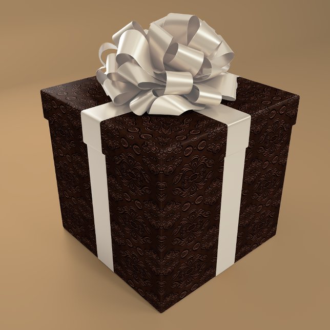 Barockstil Imitate Ledermuster Geschenkpapier (Von Creator hochgeladen)