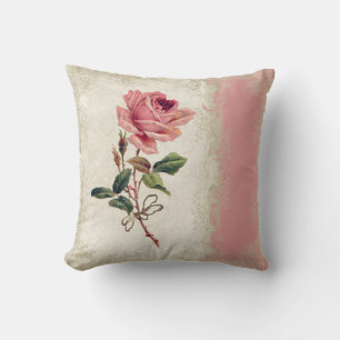 Barockstil Vintage Rose Lace Kissen