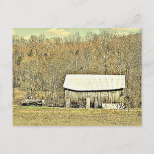 Baron and Tobacco Cart Postkarte